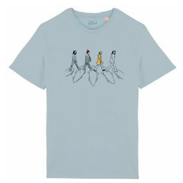 Tee Surf Road Bleu de chez OCEAN PARK