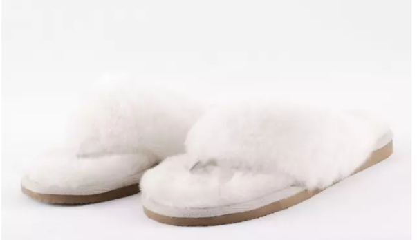 Pantoufles de qualité supérieure 100 % naturelles fabriqué en Suède (pernilla)