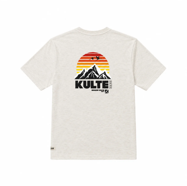 T-SHIRT NAGANO OFF WHITE de chez KULTE