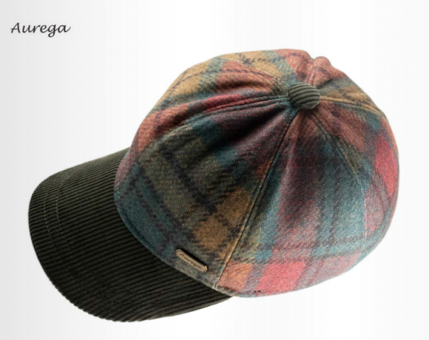 Casquette baseball avec une allure rétro et chaleureuse de chez AUREGA