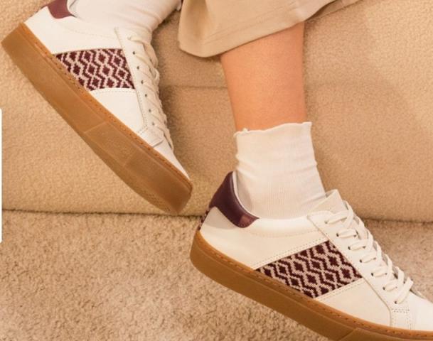 basket n'go recyclé , confort légèreté et voute plantaire pour une marche optimal