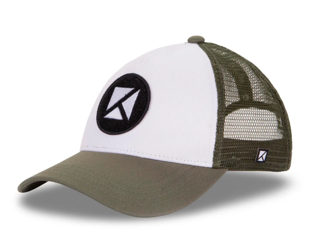 CASQUETTE KULTE SCRATCH KAKI BLANCHE casquette Trucker