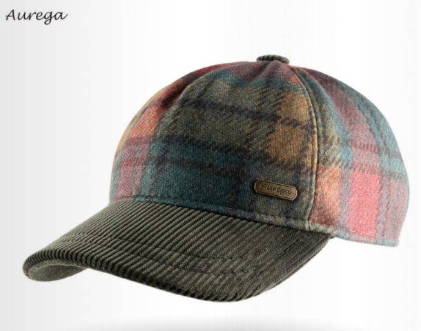 Casquette baseball avec une allure rétro et chaleureuse de chez AUREGA