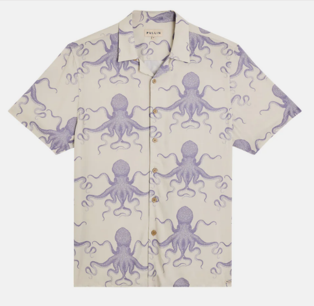 Chemise Hawaienne Spectral de chez PULLIN