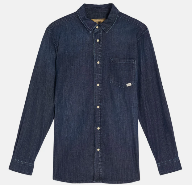Chemise Mixte Homme Blue de chez PULLIN