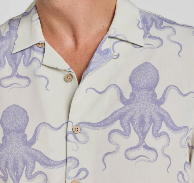 Chemise Hawaienne Spectral de chez PULLIN