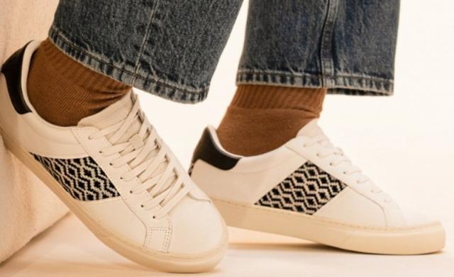 basket n'go recyclé , confort légèreté et voute plantaire pour une marche optimal