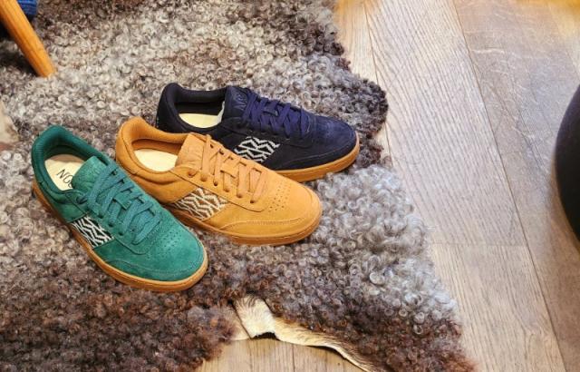 basket n'go recyclé , confort légèreté et voute plantaire pour une marche optimal