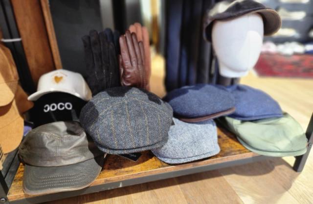 Casquettes laine de la marque Aurega made in Italie