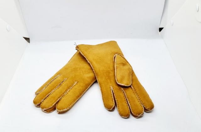 Gants en cuir et véritable mouton 100% naturel créatrice française Milona