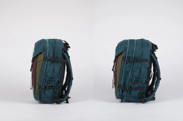 Traveler 36L - sac de voyage modulable à bretelles de chez DOUGHNUT