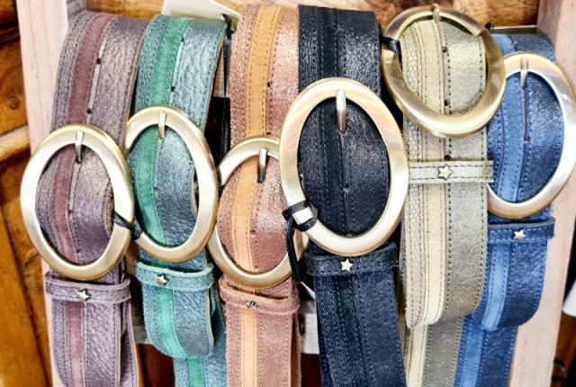 ceinture en cuir Mila Lousie créatrice française (mais) 