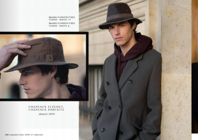 Chapeau de pluie de chez FLECHET