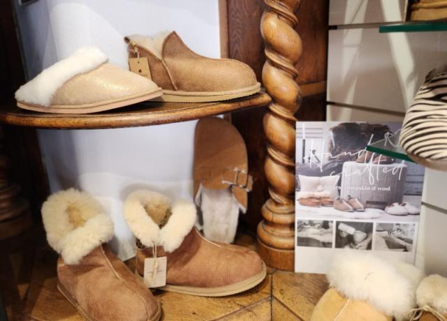 Pantoufles de qualité supérieure 100 % naturelles fabriqué en Suède