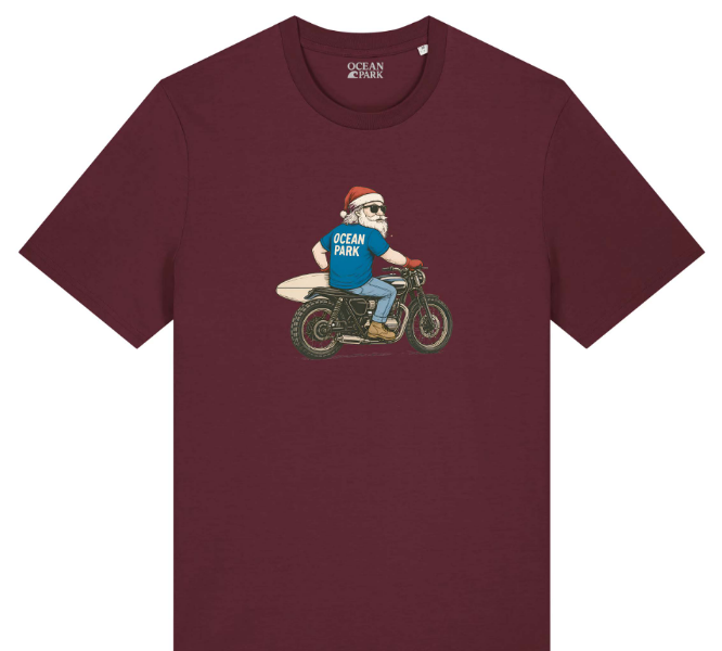 Tee Santa Biker de chez OCEAN PARK