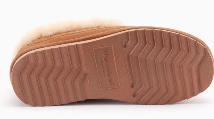 bottine en véritable mouton pour un hiver bien au chaud