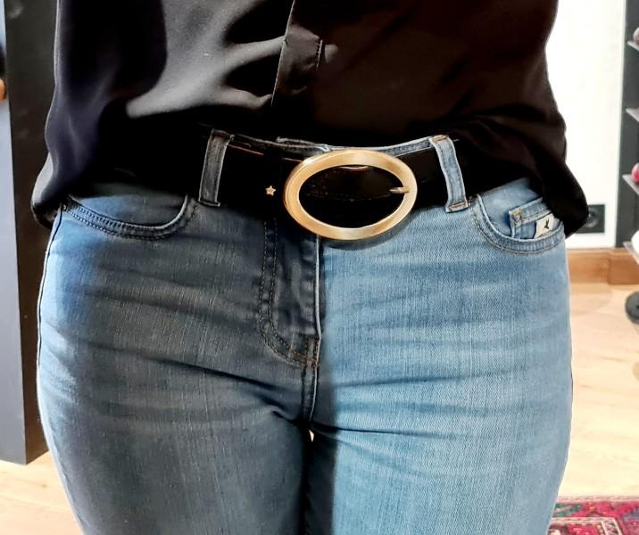 ceinture en cuir Mila Lousie créatrice française (mais) 