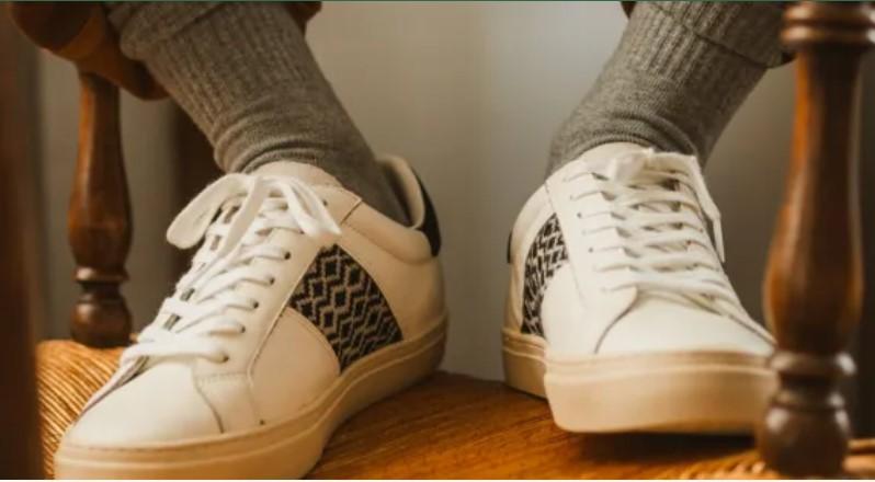 basket n'go recyclé , confort légèreté et voute plantaire pour une marche optimal