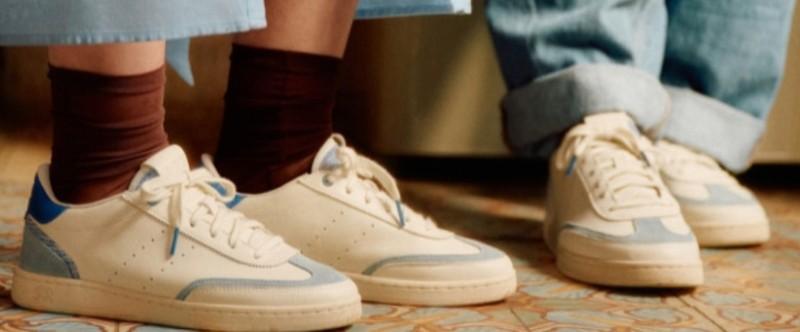 basket n'go recyclé , confort légèreté et voute plantaire pour une marche optimal