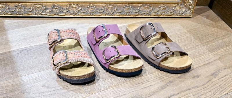 sandales sholl la nouvelle Birkenstock pour un maximum de confort.NOELLE