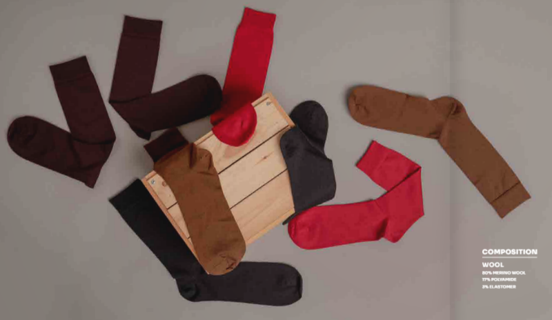 Chaussette NEW YORK de chez WOOLSENS