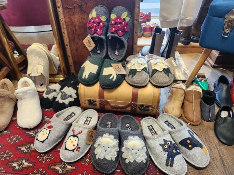Pantoufles de qualité supérieure 100 % naturelles fabriqué en Allemagne