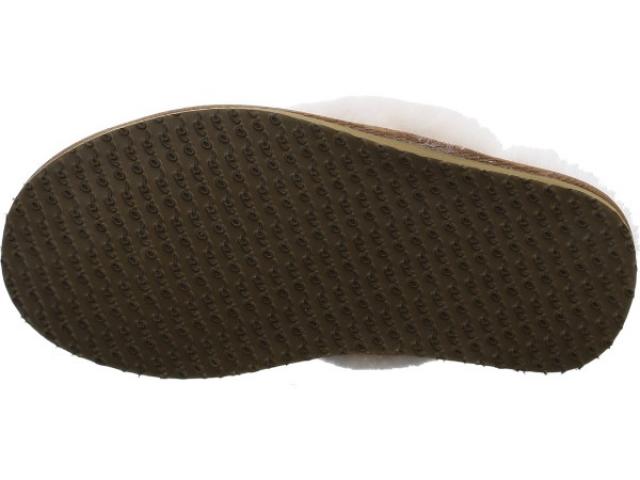pantoufle cosy cognac de la marque ARA chaud et cocooning 