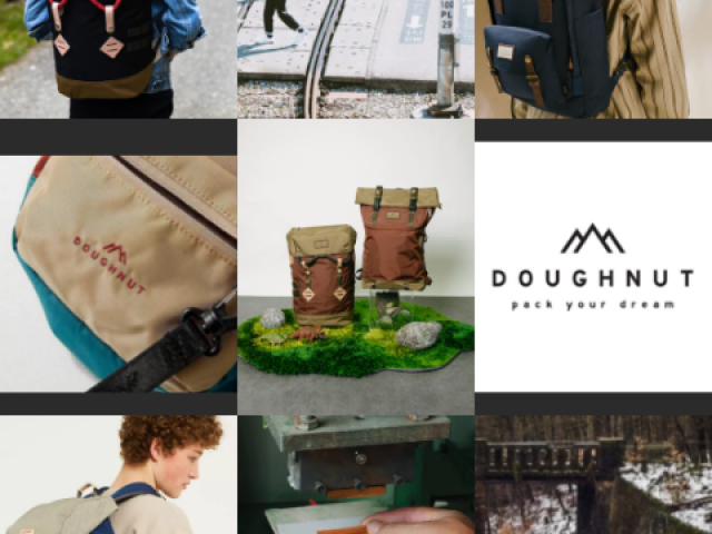 Sac à dos DOUGHNUT Denver - sac à dos 19 litres format ordinateur 15 pouces