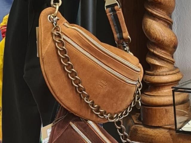 sac banane MILA LOUISE tout cuir PETRA 