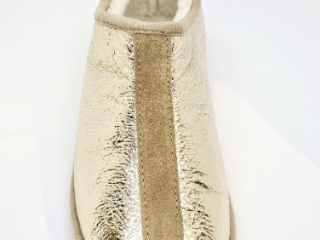 pantoufles en véritable mouton 100% naturel créatrice française Milona