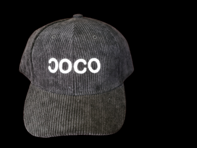 Casquette COCO ANOUK ET NINON en velours côtelé