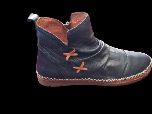 Chaussure Madory 100% cuir semelle intérieur moelleuse et caoutchouc naturel.
