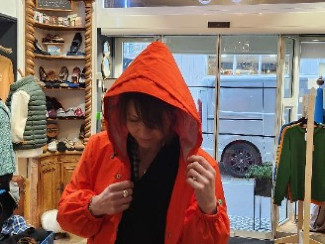 Veste, coupe vent imperméable Fleur Save the Duck