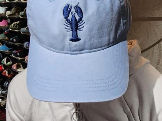 Casquette homard ANOUK ET NINON en coton biologique