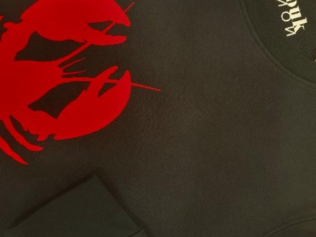 Sweatshirt ANOUK ET NINON homard - coton et polyester recyclé