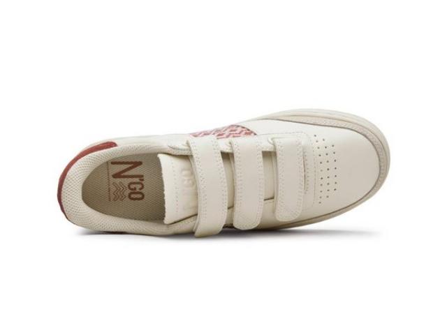 basket N'GO en cuir avec velcro 