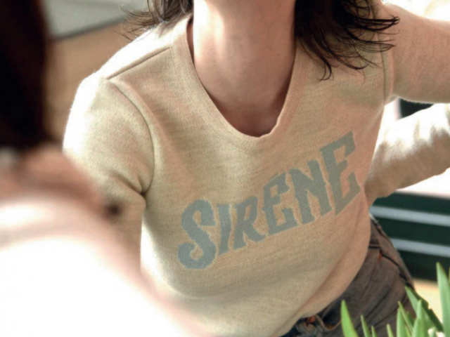 Pull femme sirene en laine de la marque  française Maille Factory