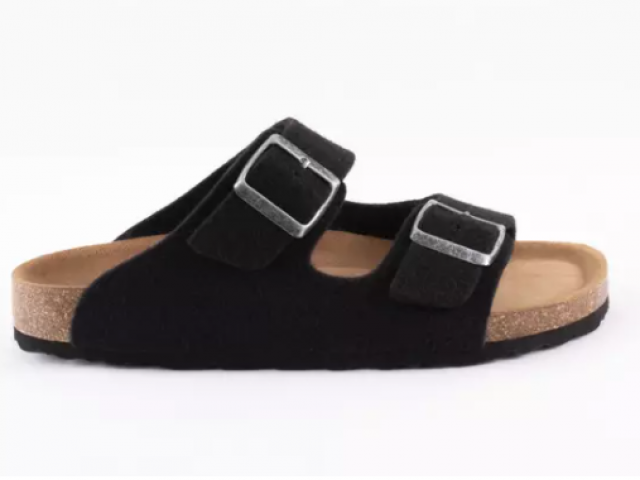 Sandale Cassandre en laine Sheperd avec voute plantaire , top confort 