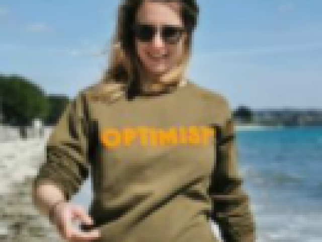 Sweat Optimist' Homme et Femme fabrication française 