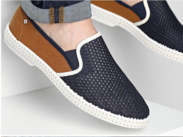 espadrille de la marque francaise RIVIERA classic match Pegase