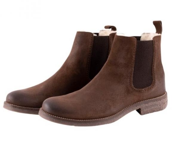 boots homme fourrée mouton naturel pour un hiver tout douillet