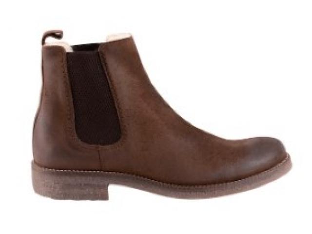 boots homme fourrée mouton naturel pour un hiver tout douillet