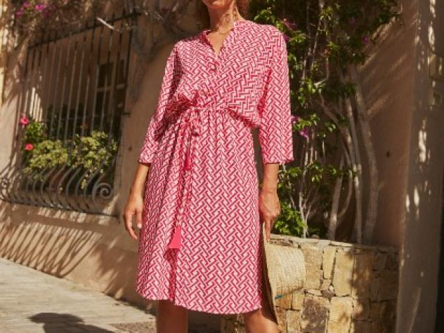 Robe de plage boutonnée Summer Break
