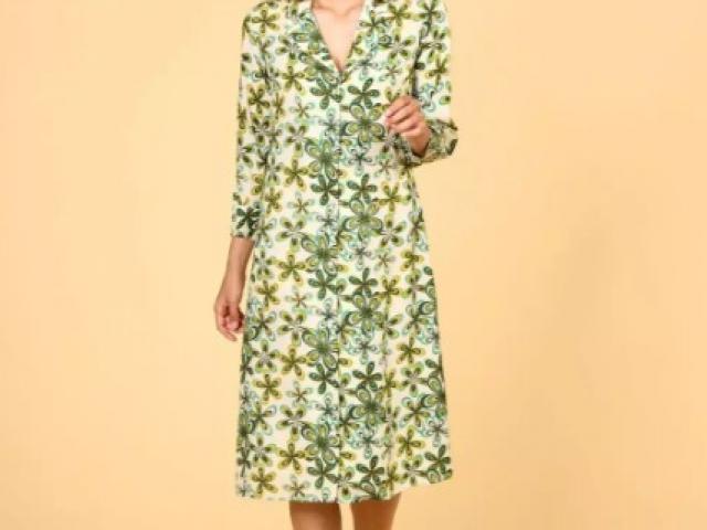 robe Elena daisy de chez storiatipic matière 100% naturel pour un confort optimal