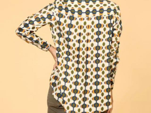 blouse storiatipic 100 % modal pour un confort optimal.