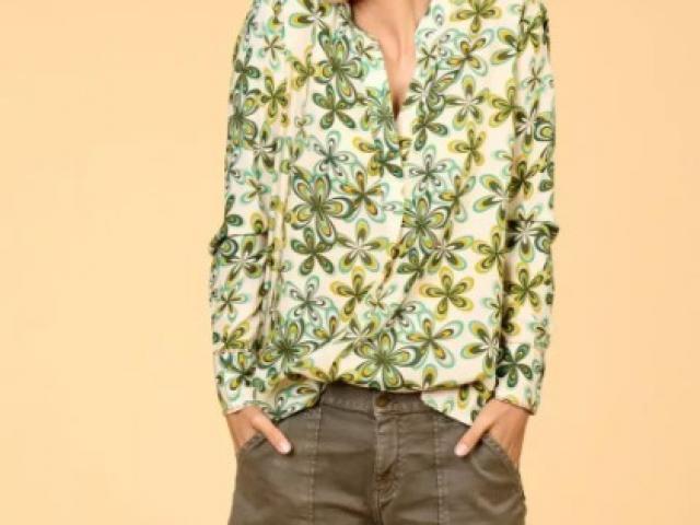blouse storiatipic 100 % modal pour un confort optimal.