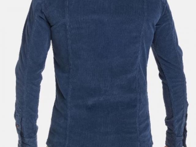 CHEMISE MIXTE HOMME velours