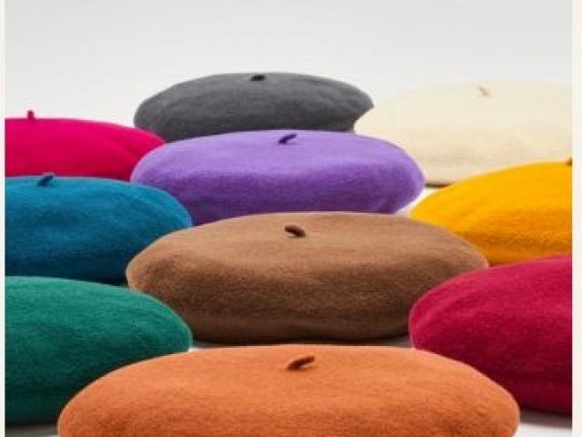 béret Laulhère 100% laine mérinos ultra douce louvre mixte