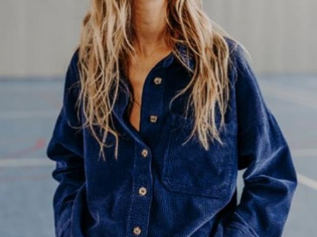 chemise velours ayana de chez Kanopé