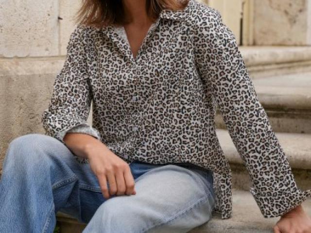 chemise en coton recyclé cora léo